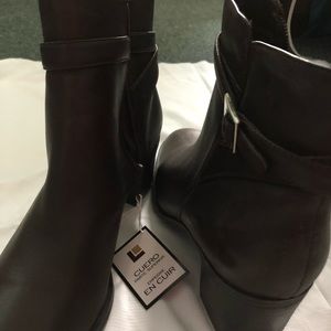 Brown leather boots (Adult)